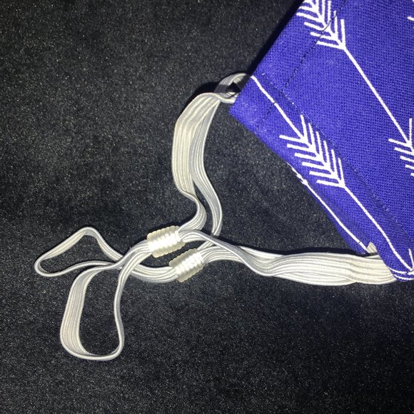 Reusable / Washable Sculpted Mask / Arrow Print 1X - Picture 4 of 7